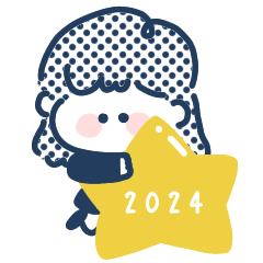 simple girl sticker #2024 (resale)