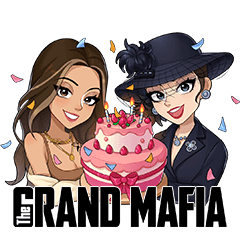 The Grand Mafia Anniversary Stickers