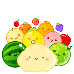 動く!スイカゲーム(日常会話1) - LINE スタンプ LINE STORE