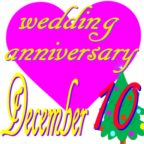pop up wedding anniversary December 1-15