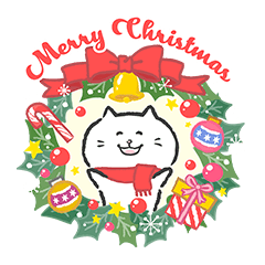 Christmas & New Year Lovely Cat