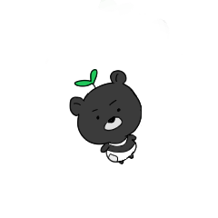 Baby Asiatic black bear WEOL