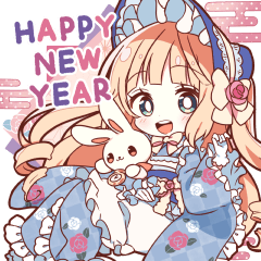 HONWAKA Alice Celebration Sticker