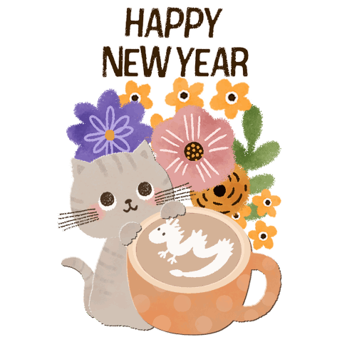New Year's cute loose cat [resale]