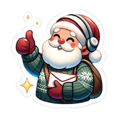 Welcome Christmas time with Santa Claus!