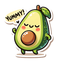 avocadolce's sticker - vol.1 -