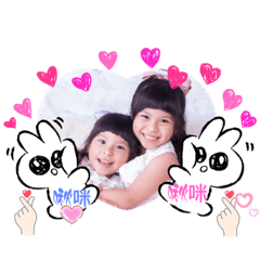 蓁&芊寶貝貼圖