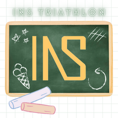 INS TRIATHLON STICKER