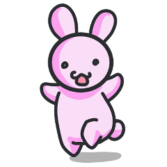 Pink Rabbit's daily life 8
