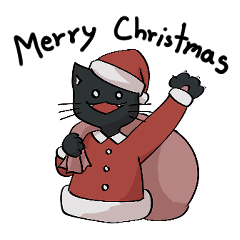 Santa Cat is coming to town