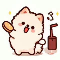 Pomeranian Joy: Cute Emo Stickers!