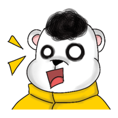 Panda With Yellow Jacket