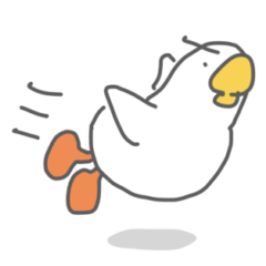 Duck Sticker for friends