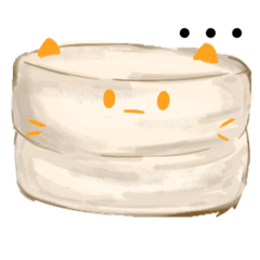 Orange Pancake Cat