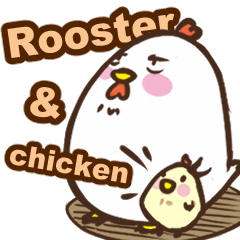 Rooster&chicken