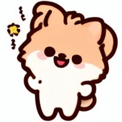 Cute Pomeranian Stickers!