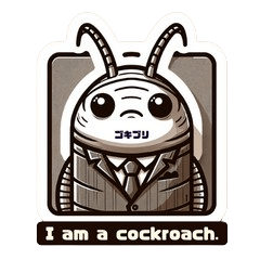 Be Kind to Cockroaches Stickers 1