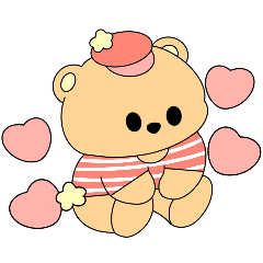 Peenutbutter : Red Shirt Bear