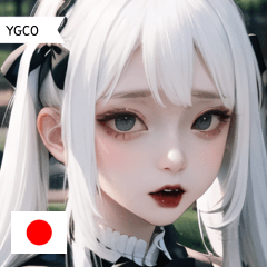 JP かわいい吸血鬼の女の子 YGCO