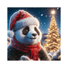 Animals Christmas(Illustration only)