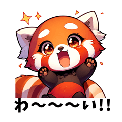 Red panda in RUCE