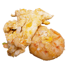 Food Series:Scrambled Egg with Shrimp
