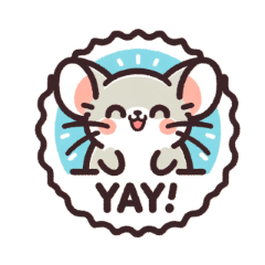 Cute kucing chinchilla Linestamp – LINE stickers | LINE STORE