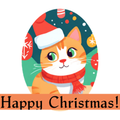 귀여운 고양이 크리스마스!
