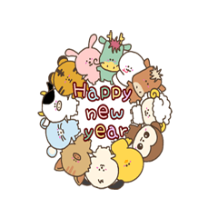 New Year (every year) Sticker