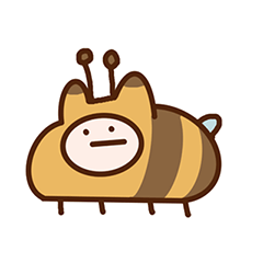 fourfeet cat bee mushroom