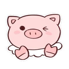 PIG PIG PIG PIG PIG STICKER