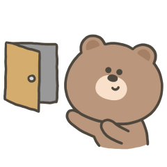 嗚哩熊 請往這邊滾 無字