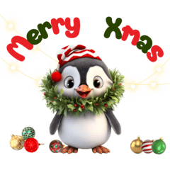 Happy Penguins - Christmas & New Year