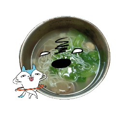 青菜丸子白麵湯14