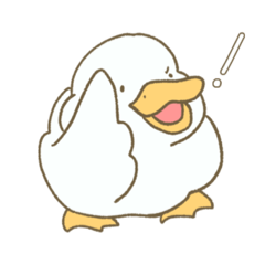 Fluffy duck stamp