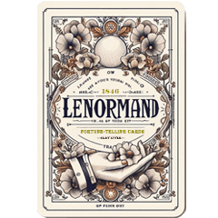 Lenormand Card made by clay