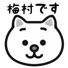 Umemura cat stickers