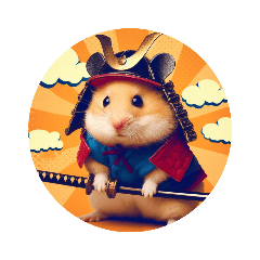 Samurai Hamster!