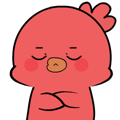 Red Bird 5 : Animated Stickers