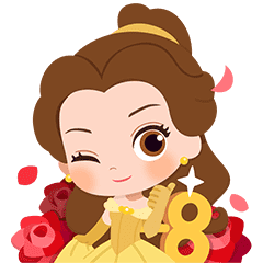 ディズニープリンセス 登場記念スタンプ Line スタンプ Line Store ディズニープリンセス 登場記念スタンプ Line スタンプ Line Store