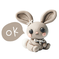 可愛いウサギ ver1 - LINE スタンプ | LINE STORE