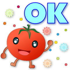 Cute tomatoes - practical greeting