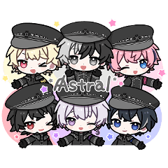 Astral official LINE stamp first!!
