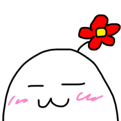 cute Flower Man sticker