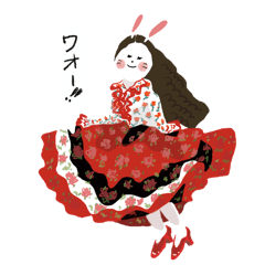 dancing gypsy rabbit