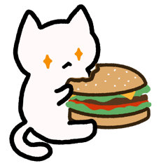 hanburger cat (revised version)
