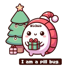 Fall in Love with Pillbug Stickers 3