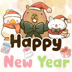 Cute Animal Christmas & New Year