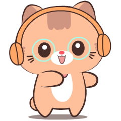 Ginger Cat 8 : Animated Stickers