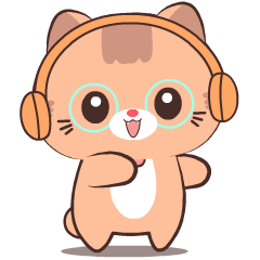 Ginger Cat 8 : Animated Stickers